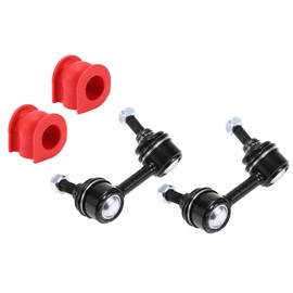 X AUTOHAUX 1 Set Front Sway Bar Links Stabilizer Link Kit with Bushing for Honda Accord 1998-2002 Suspension Kit No.51306S84A01/51320S84A01