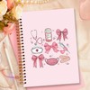 ETYZE Pink Bow Coquette Nurse Notebook Journal, Nurse Gifts for