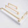 COTYKILEY 10 Pack 6-1/4 Inch(160mm) Brushed Brass Kitchen Cabinet Handles