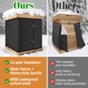 79" x 20" Bee Hive Wrap for Winter, 600D Oxford