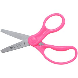 Westcott School Left and Right Handed Kids Scissors, 5", Blunt, Colors Vary (13130)