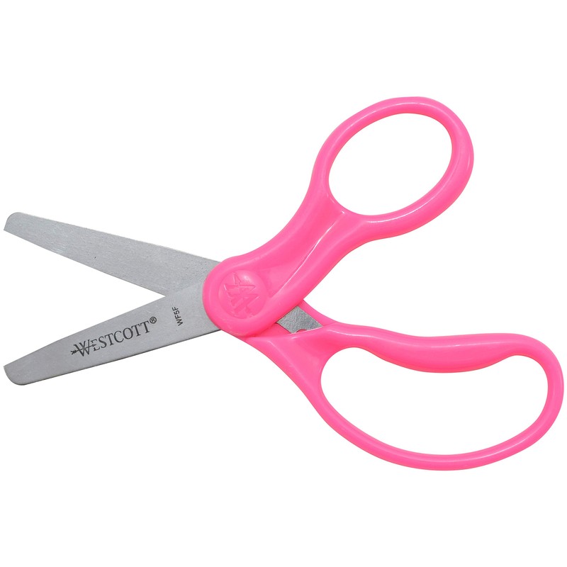 Westcott School Left and Right Handed Kids Scissors, 5", Blunt,
