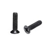 sourcing map M3 x 12mm Phillips Screw Fastener Black for
