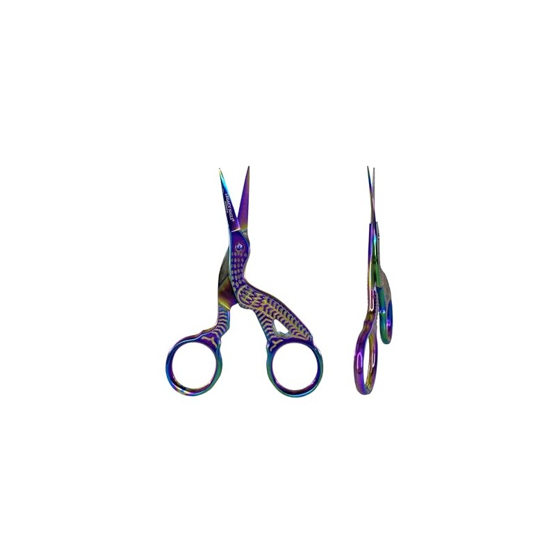 Legacy Nails - Tijera profesional para cutículas multicolor de acero