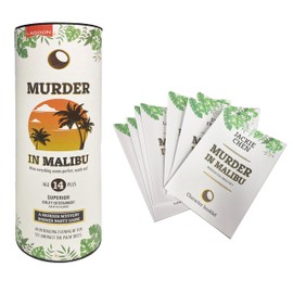 University Games Murder in Malibu Murder Mystery Game
