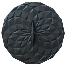 GIR: Get It Right Silicone Suction Lids - Heat Resistant Microwave Splatter Cover for Bowls, Plates, Pots - Oven, Fridge, and Freezer Safe - 12.5 IN, Black