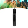 Bluetooth Karaoke Mic Dual 5W Speakers Clear Sound 2000mAh Battery