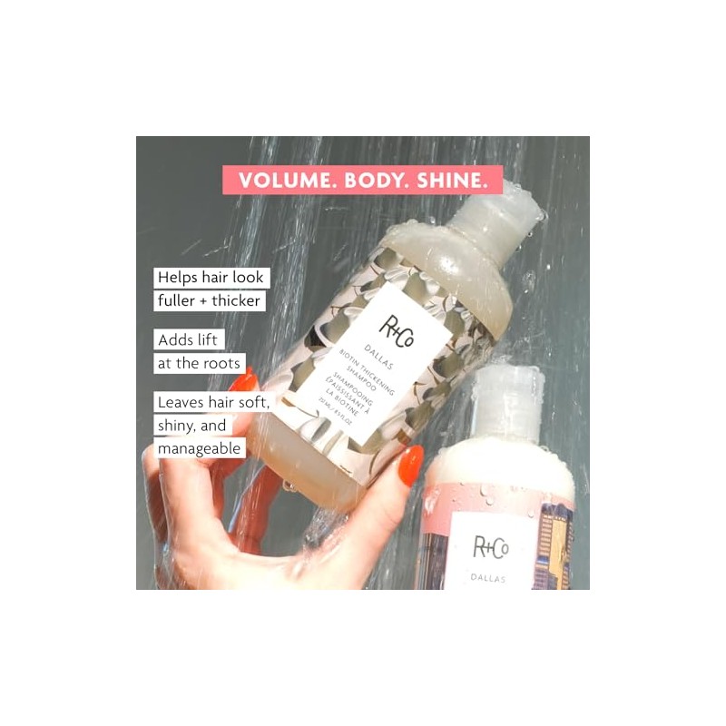 R+Co Dallas Thickening Shampoo, 8.5 Fl Oz