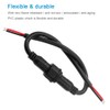ALITOVE 5 Pairs 2 Pin 2 Core Male Female Plug
