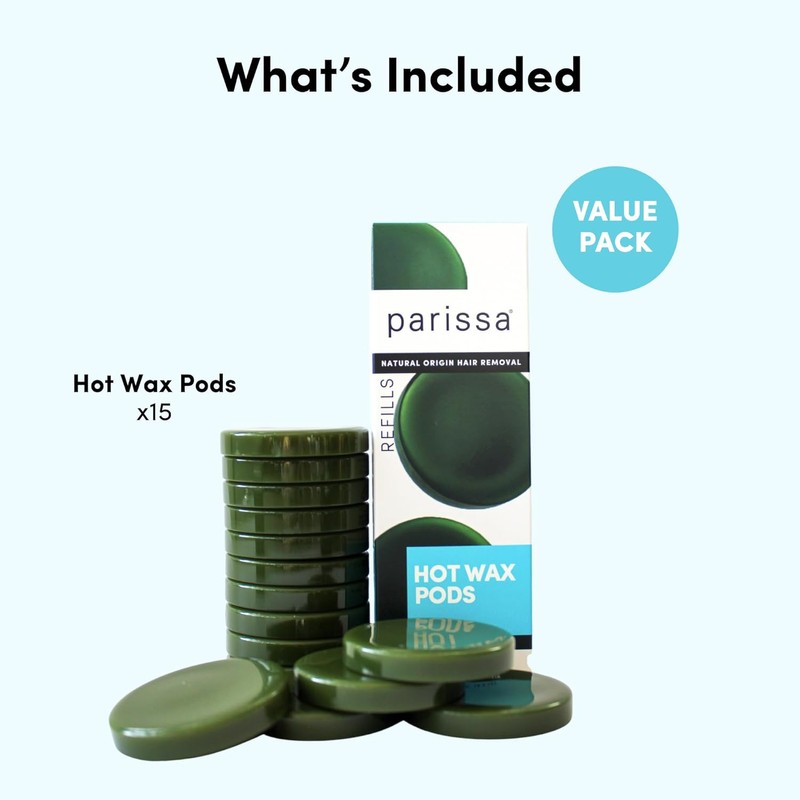 Parissa Hard Wax Refill Pods |15 Pods (13.2 Oz) |