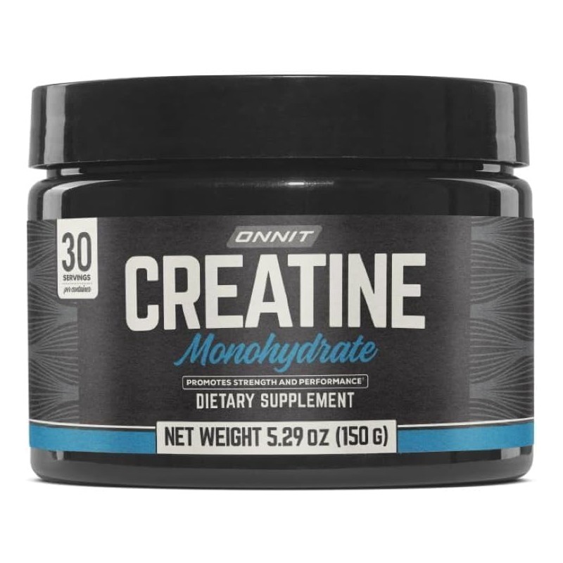 ONNIT Creatine Monohydrate Powder, Creatine Powder Supplement That Promotes Strength