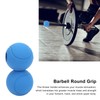 1 Pair of Barbell Dumbbell Curved Bar Grip Round Spherical