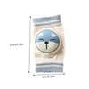 Baluue 1Pair Knee Pads Cartoon Slip Crawling Protectors Breathable Design