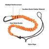 3 Foot Tool Lanyard, Tough Scaffold Hard Lanyard with Carabiner,
