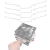4 Pieces Mounting Buckles for Fan Computer Host Wire Hook