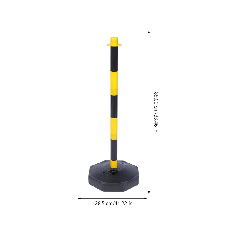 Cones Black Barrier Lot Area or Lot, Cone Construction Rod