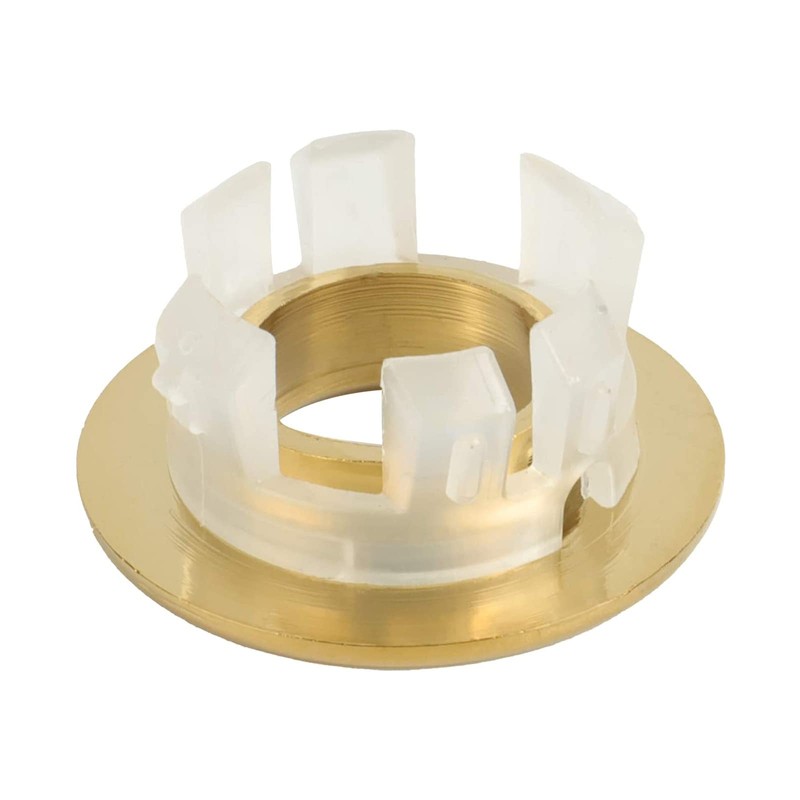 BWE Sink Basin Trim Overflow Ring Cover Gold Bathroom Vessel