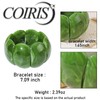 Coiris Chunky Bracelets for Women Acrylic Bangle Resin Bracelets Colorful