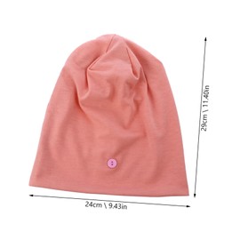 Beavorty Face Mask Beanie Set 4 Pcs Wrap Button Beanies for Soft Comfortable and Easy to Wear