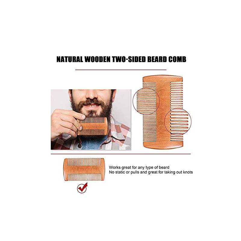 Juego Piezas Cuidado Barba Kit Afeitado Hombre Tijeras Tijera Bigote