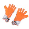 2pcs Soccer Gloves Nylon Polyurethane Fiber Latex Breathable Strong Grip