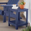 Keter Deluxe Adirondack Side Table - Midnight