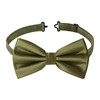 HOULIFE Men's Bow Tie Set - Adjustable Satin Polyester Bow