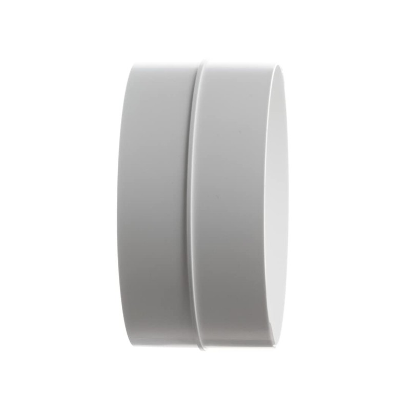 100mm / 4 Inch Duct Connector with Backdraft Damper -