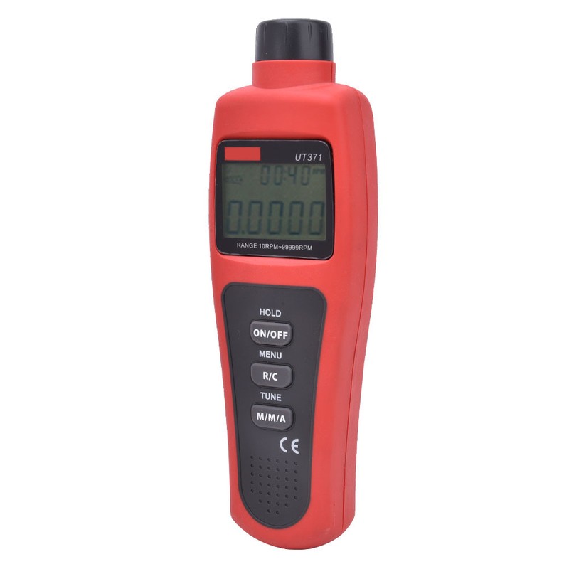 UNI T UT371/UT372 Handheld Non Contact Digital Display Tachometer Rotation