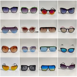 QTMY 3 Pack Sunglasses Bundle for Women,Unique Gift Fashion Accessories (3 Pairs)