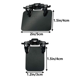 HAOBIN 2 Pieces Patch for Shooting Glasses Oclusor Shooting Glasses Patches for International Standard Shooting Glasses for Glasses, Shooting, Aiming Aids, for Sports Training and Shooting (A)