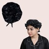 Satin Bonnet Silk Bonnet for Sleeping Double Layer Satin Lined
