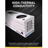 EZDIY-FAB Shield M.2 SSD Heatsink with Build-in 20mm PWM Fan,