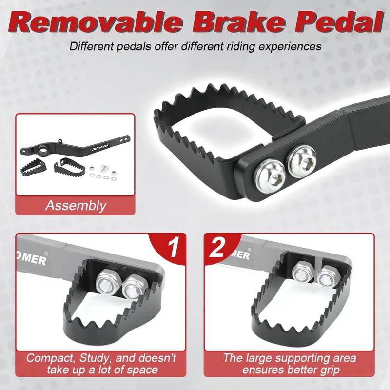 xitomer Rear Brake Pedal Foot Lever Compatible with V-Strom 650