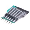 6Pcs Slot Screwdriver Hand Disassembly Repairing Tool 25mm for Electronics