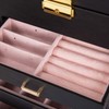 Knocbel Jewelry Box 5-Layer Case Lockable Jewelry Organizer with Necklace