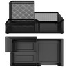 EasyPAG Office Mesh Desk Tidy Versatile Stationery Storage Desktop Sticky