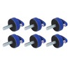 6PCS Hard Top Quick Removal Fastener Thumb Screw with D
