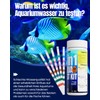 Wolmds Aquarium Test Strips - 8-in-1 Aquarium Water Test Case: