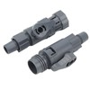 Aquarium Water Control Connector Double Valve Leakage Proof Quick Release