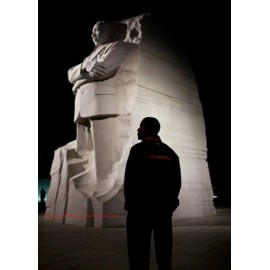 Barack Obama Tours MLK Memorial PHOTO Martin Luther King Black Civil Rights Icon