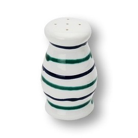 GMUNDNER KERAMIK Traunsee Salt Shaker Bulbous Diameter 5.3 cm Handmade in Austria