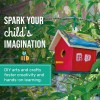 Toysmith Build and Paint Birdhouse Kit Classic 6 Inch DIY