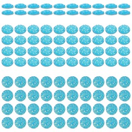 Operitacx 3sets Label Round Shape Resin Stickers DIY Jewelry Accessories for Craft Projects 100pcs*3