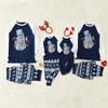 IFFEI Family Christmas Pajamas Matching Sets Let it Snow Printed