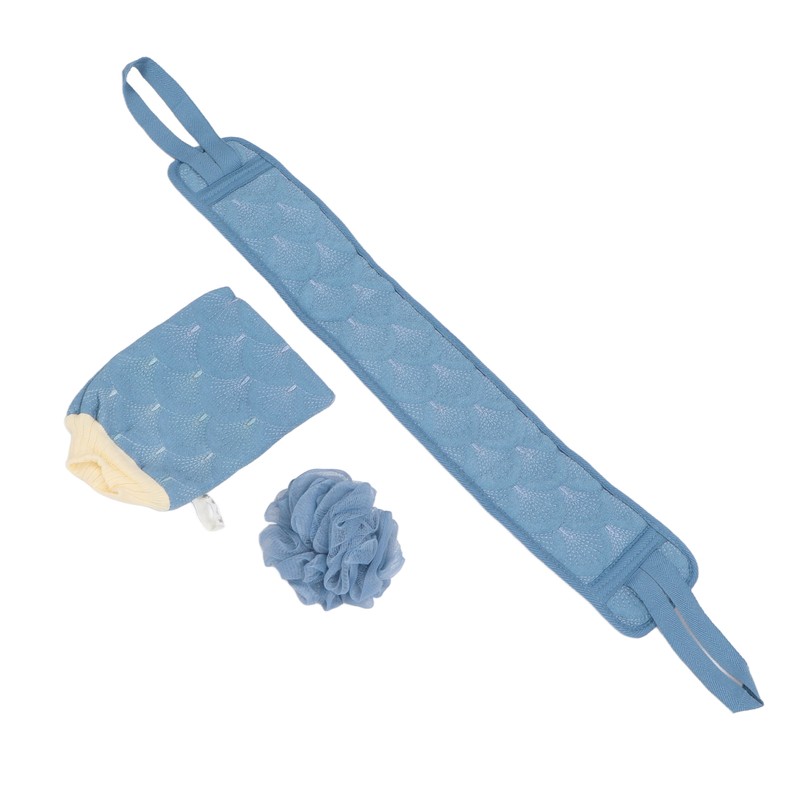 Exfoliating Back Scrubber Men Women Travel Portable Deep Cleansing Shower