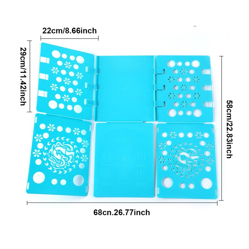 Clothes Folder T-Shirt Foldable Organizer Board Folding Laundry Folder for