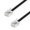 deleyCON RJ11 15-Metre Telephone Cable Modular Cable 6P4C Western Cable