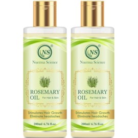 Nuerma Science Rosemary Oil For Hair 400 ML (Pack of 2, 200 ML Each)