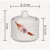 Ceramic Mini Sugar Bowl Seasoning Pot Salt Pepper Storage Jar